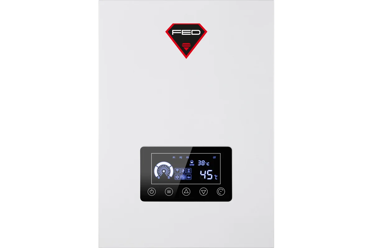 Котел электрический FED Electric 23 кВт 400V +возможность подключения ГВС и Wi-Fi